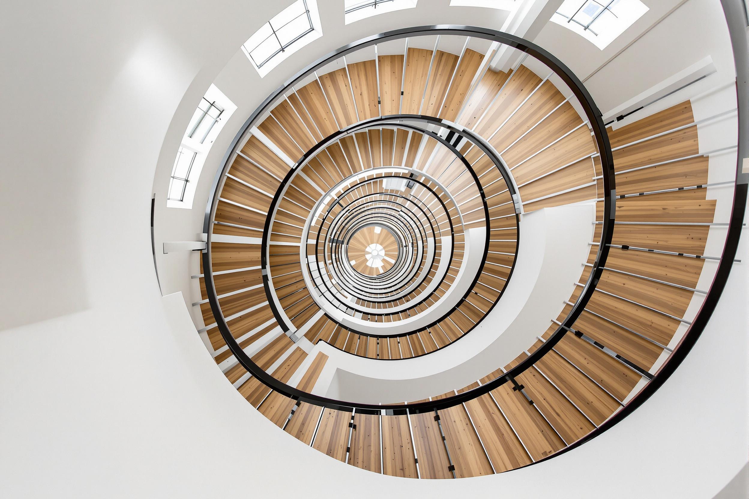 Contemporary Spiral Staircase Design