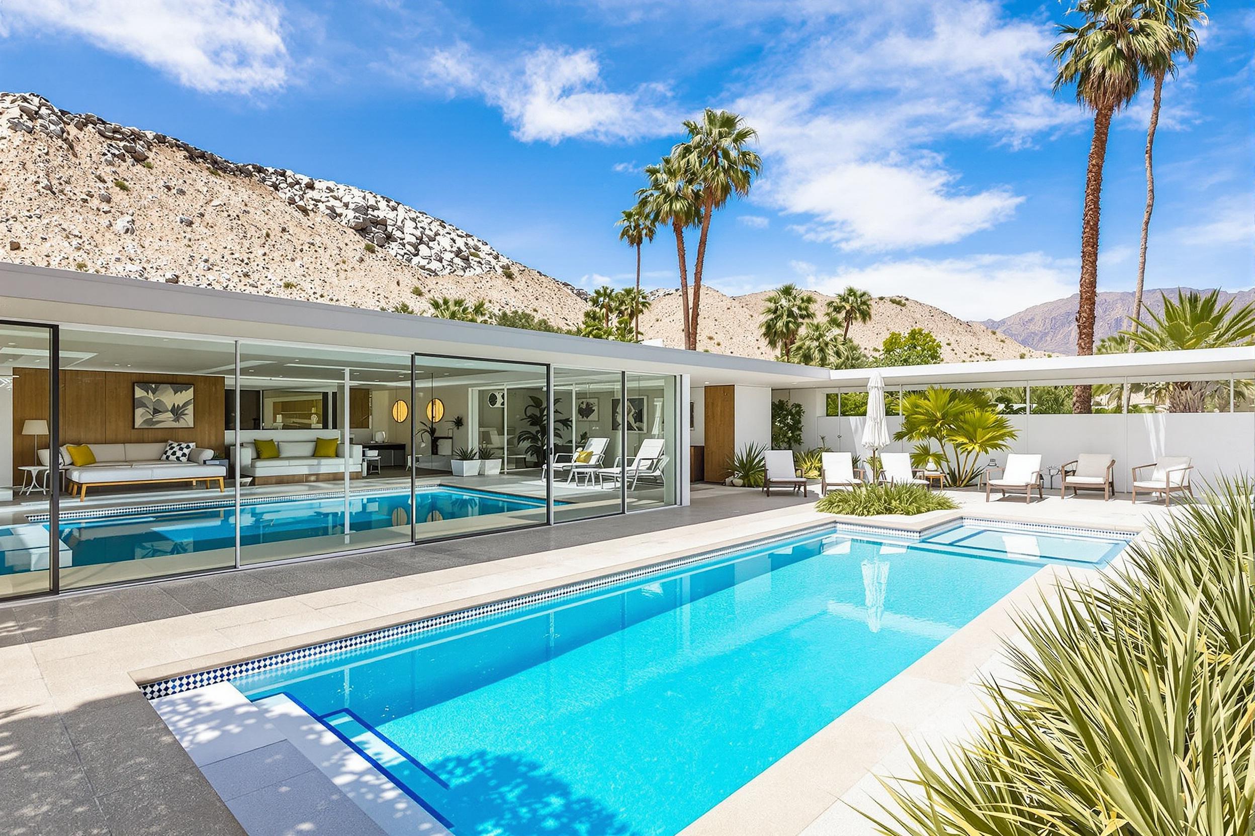 Modernist Desert Oasis: Palm Springs Mid-Century Masterpiece