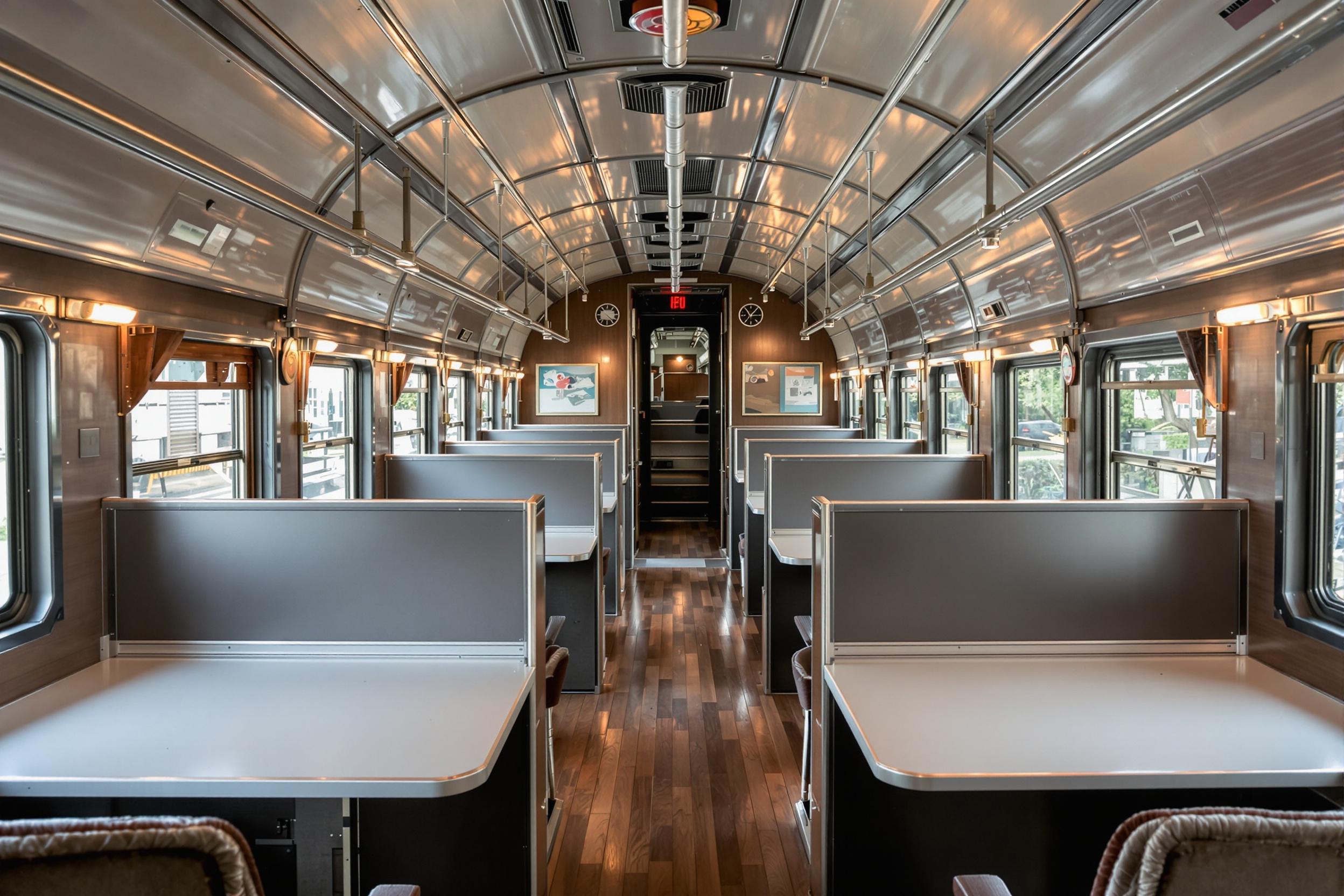 Innovative Coworking Space in Repurposed Train Car