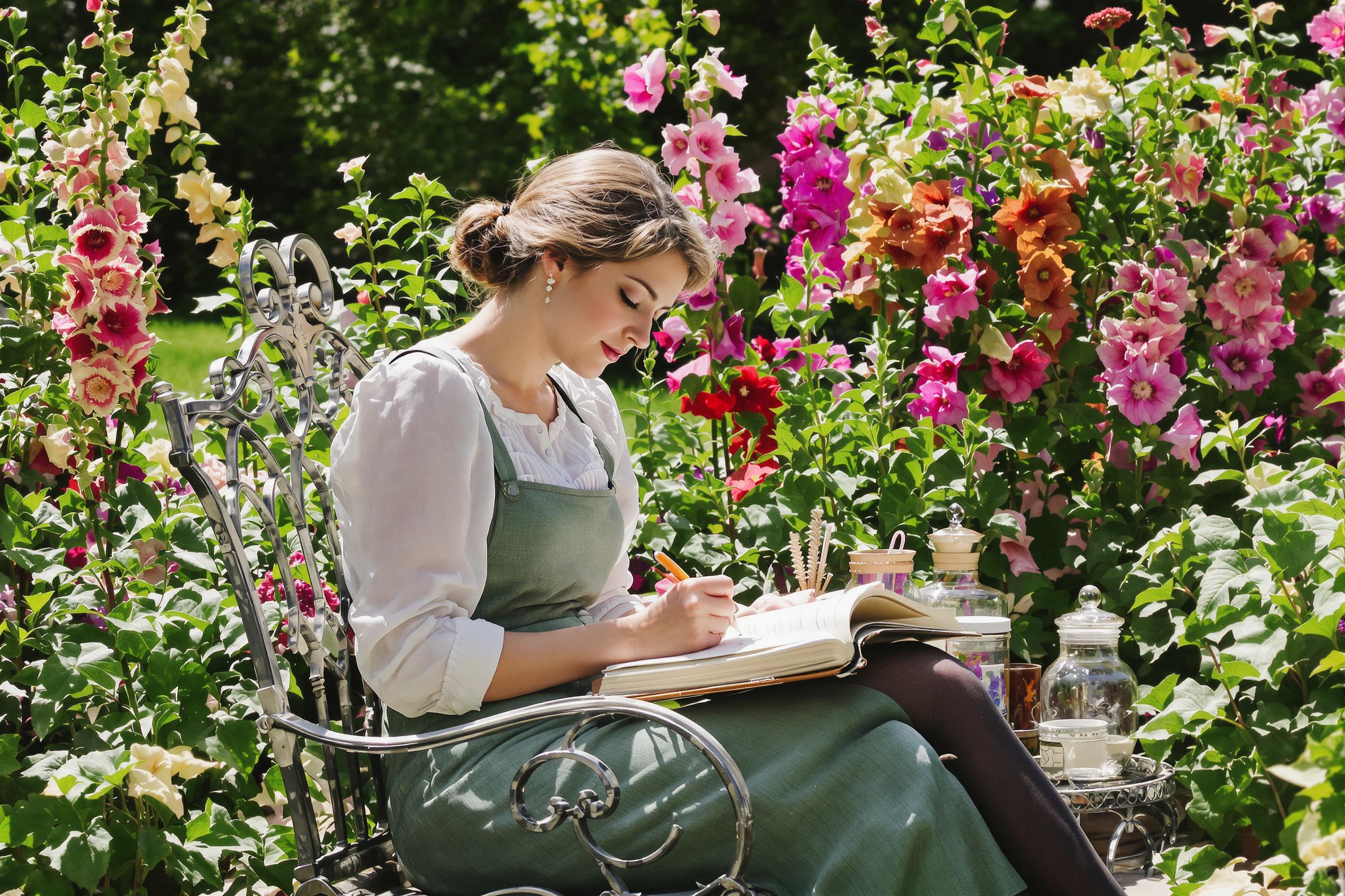 Edwardian Botanist Captures Floral Inspirations