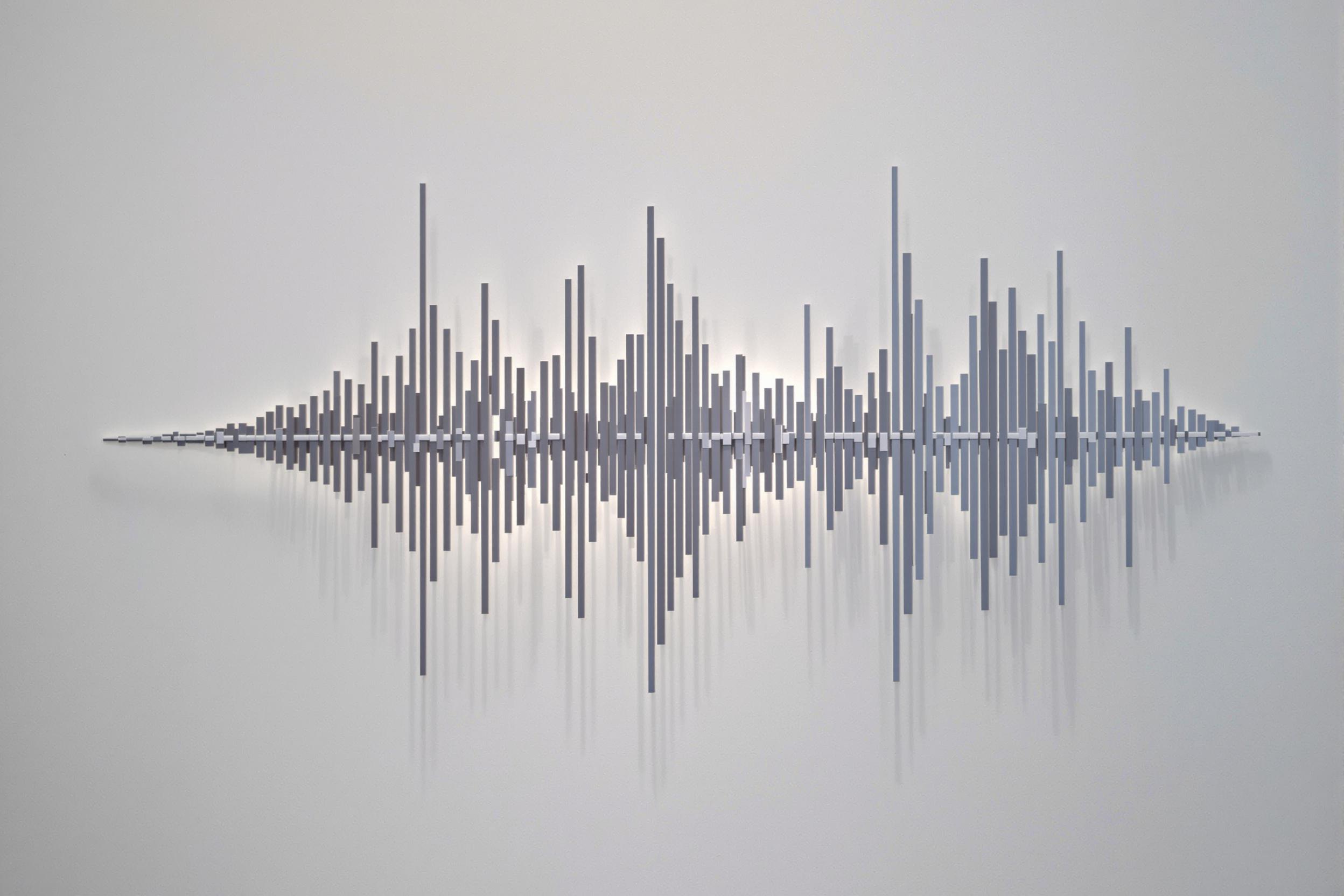 Experimental Soundwave Sculpture: Music Visualized