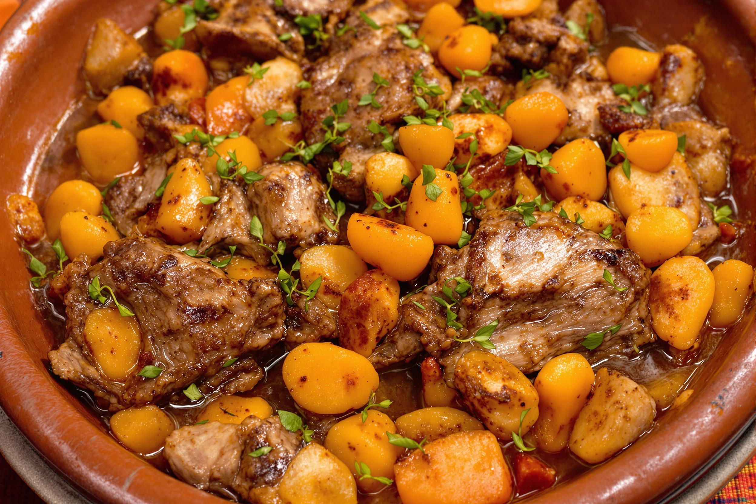 Vibrant Moroccan Tagine: A Culinary Journey in One Pot