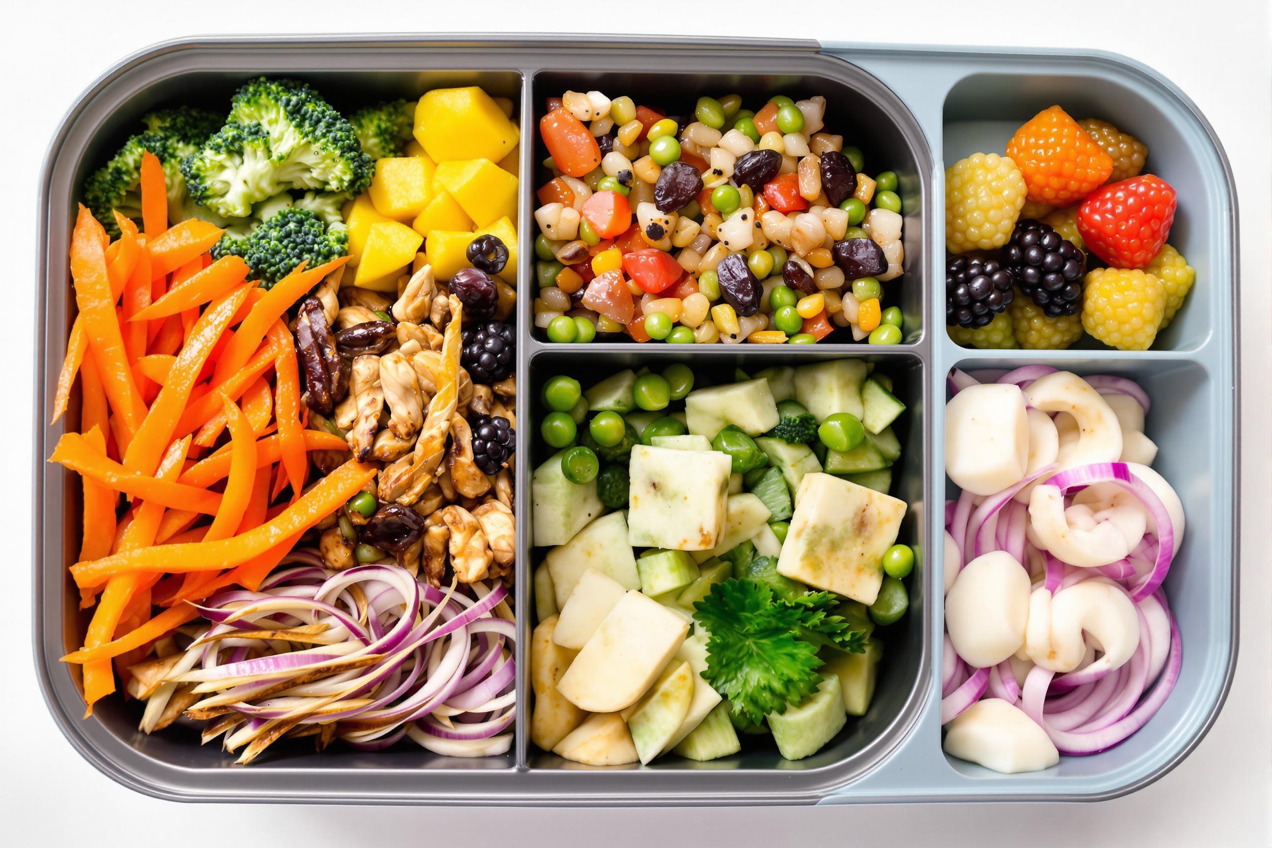 Mindful Meal Prep: Colorful Bento Box Harmony