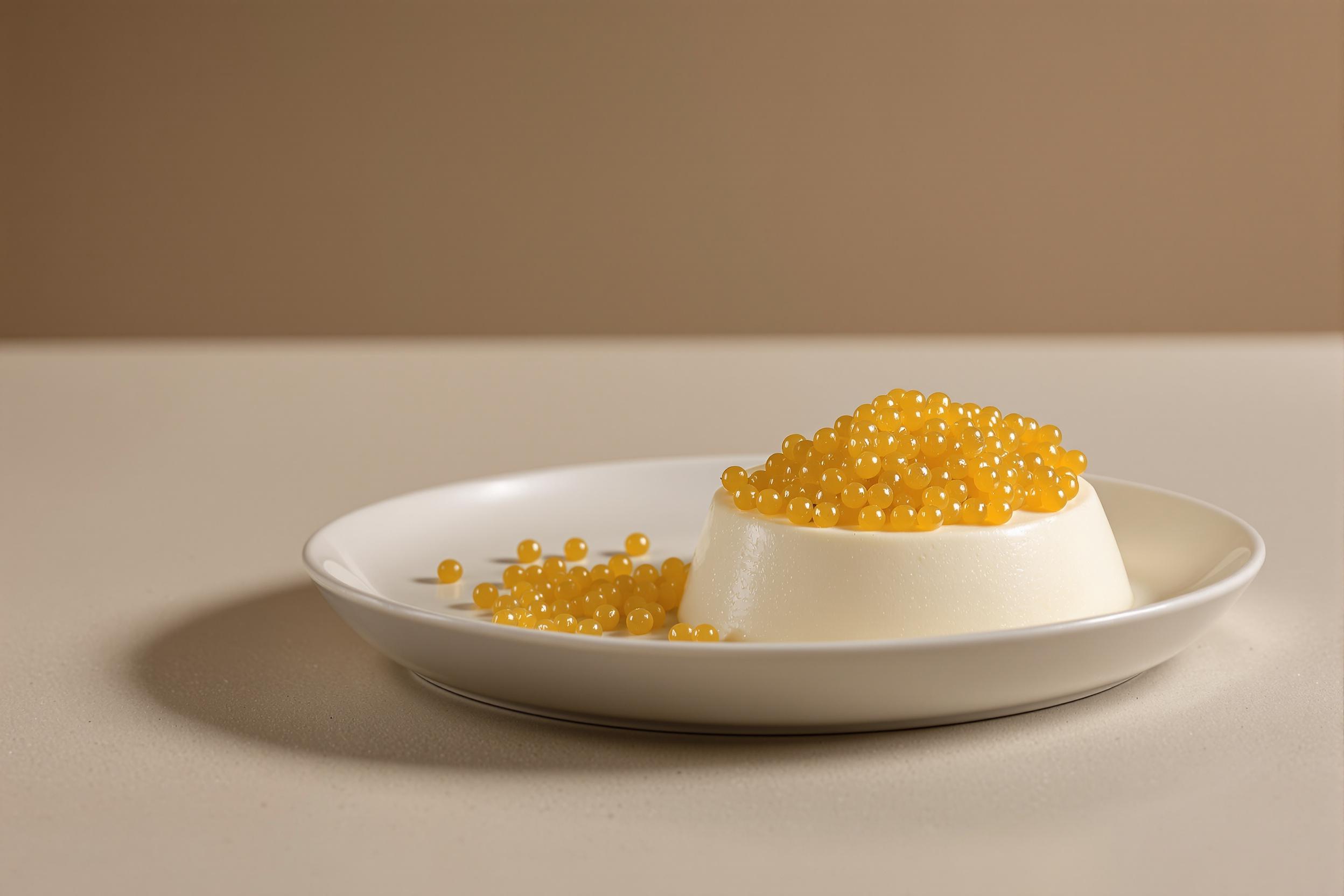 Luxury Gold Caviar Elegance