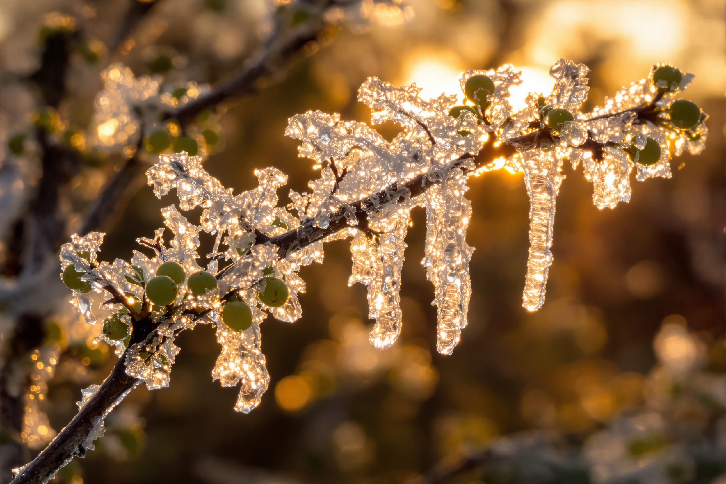 Spring Awakens Beneath Thawed Branches