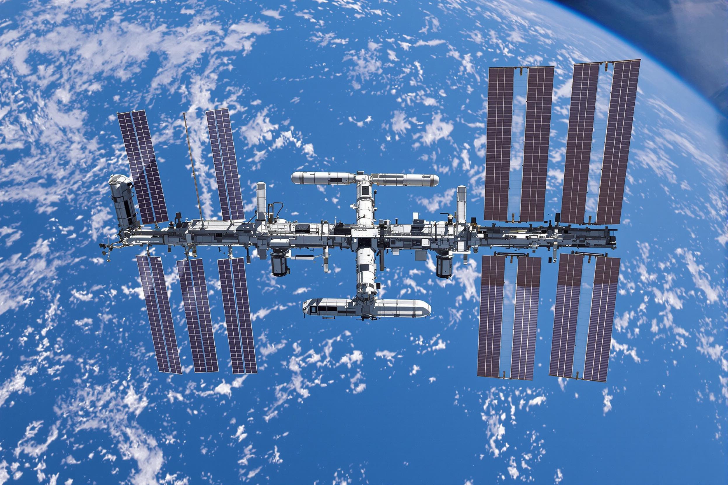 International Space Station Earth Orbit