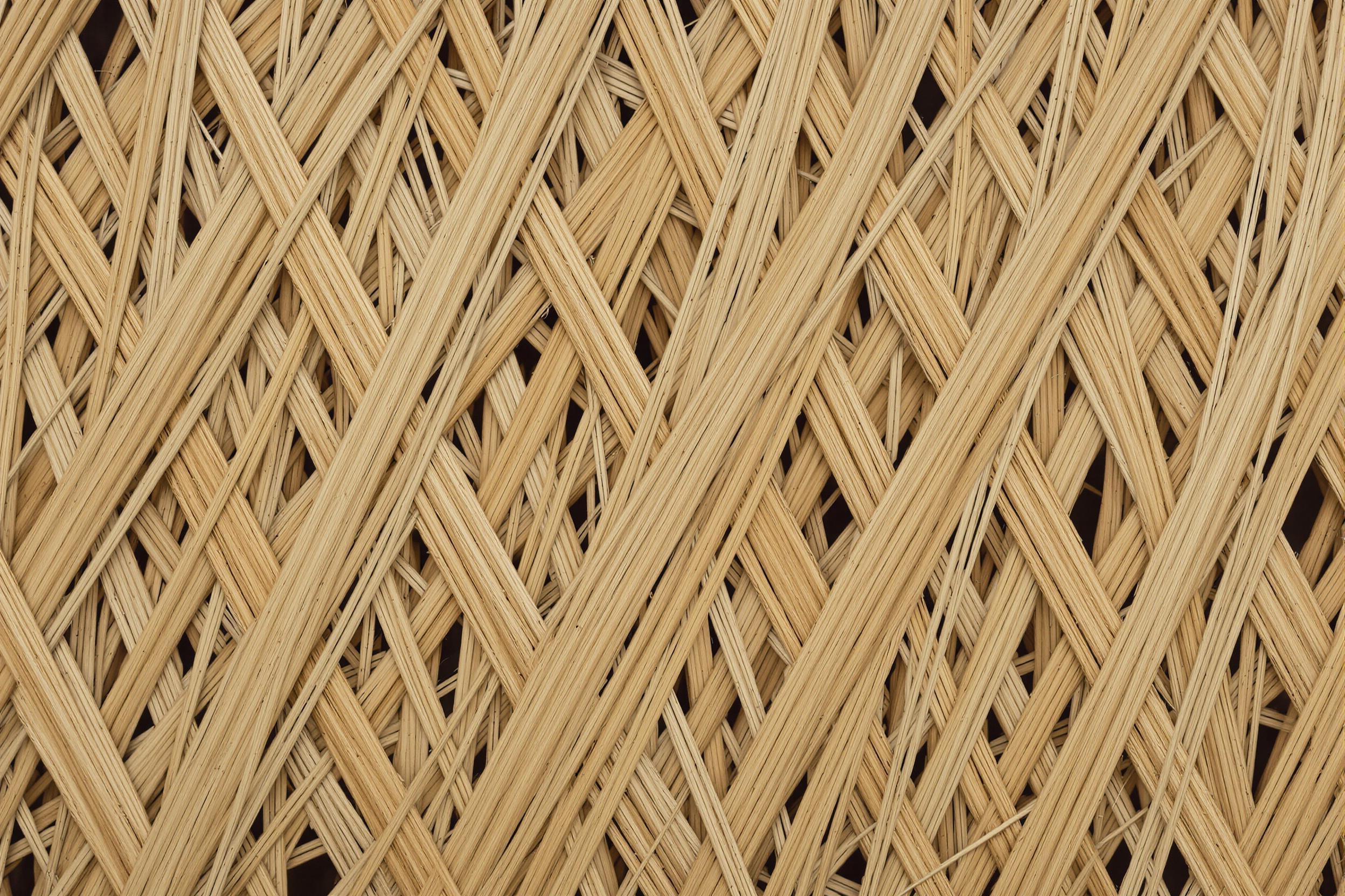 Woven Rattan Texture: Natural Elegance in Detail