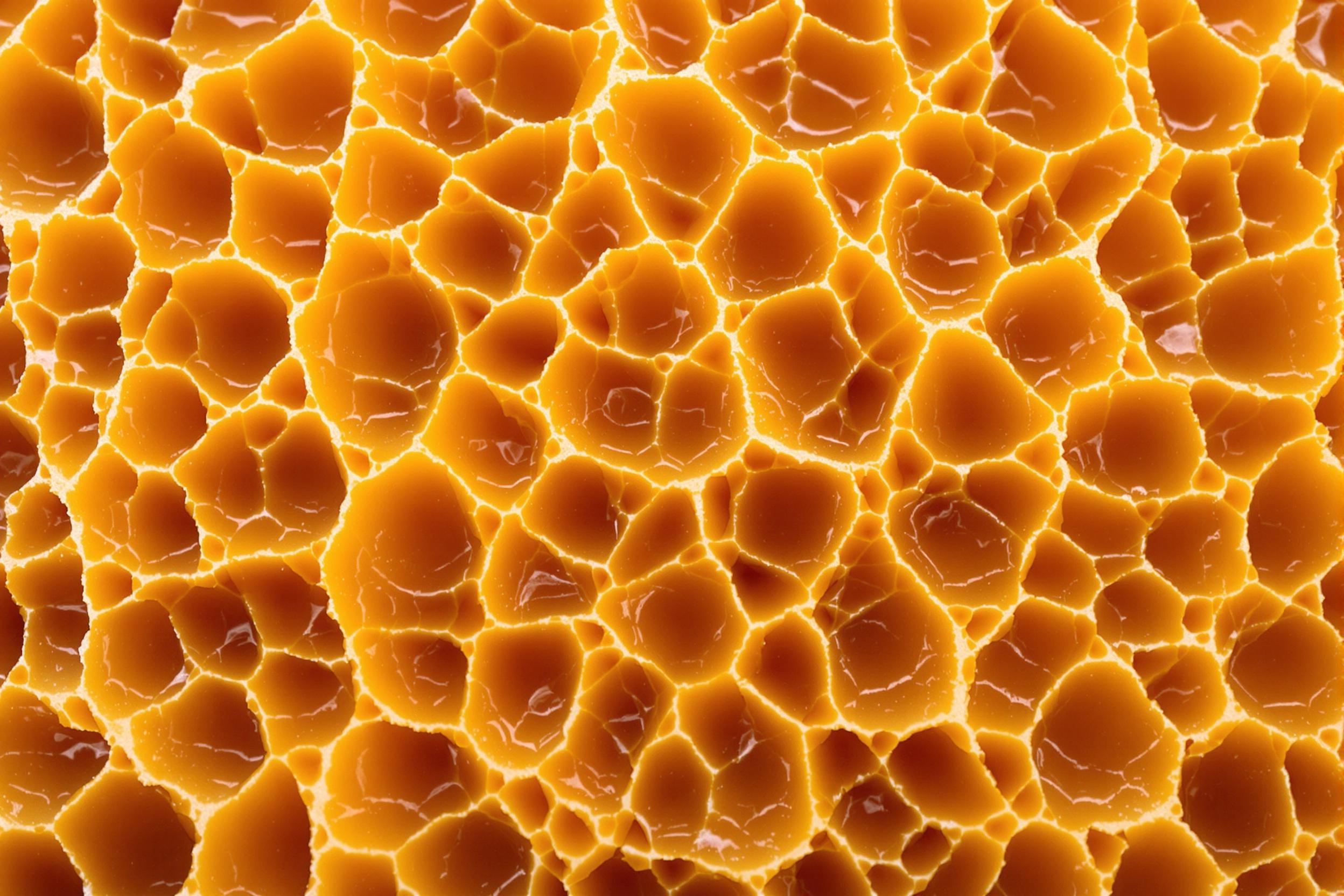 Honeycomb Toffee Fractal: Sweet Geometric Delight