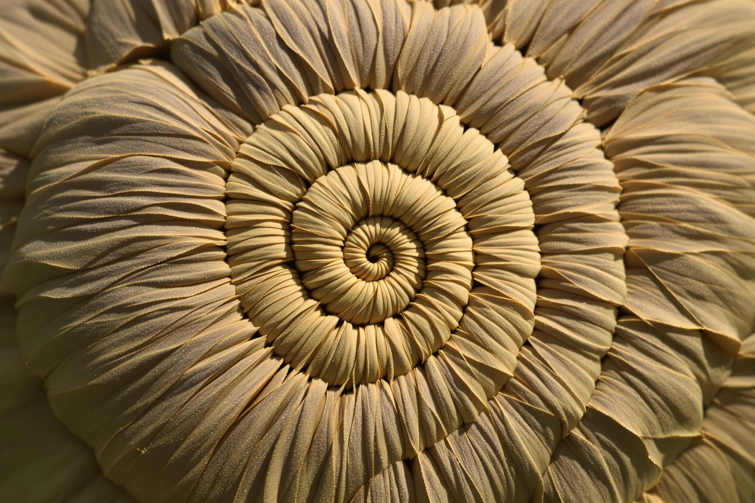 Hypnotic Spiral of Dried Lotus Seed Pod