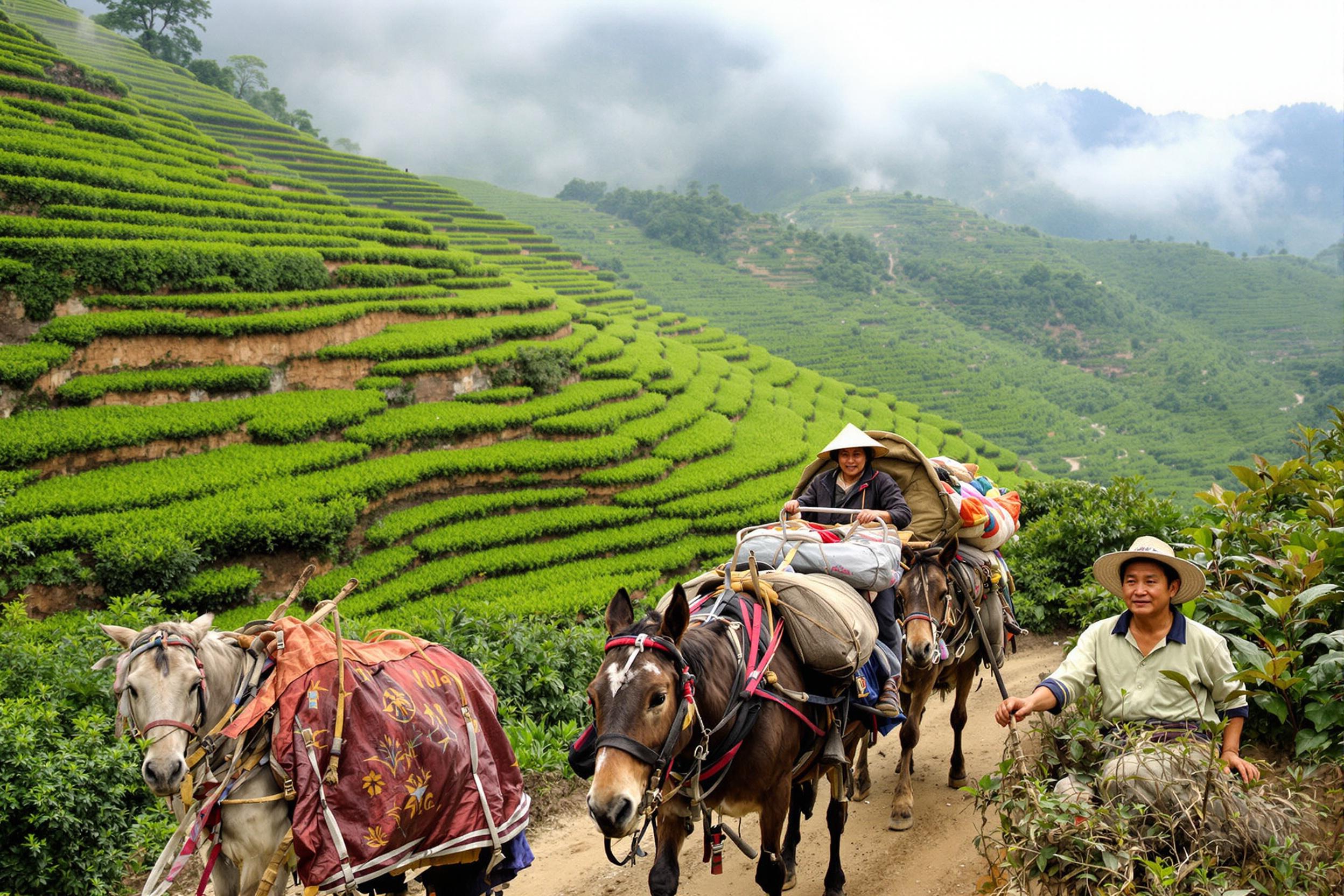 Ancient Tea Horse Road: Caravan Journey Through Yunnan